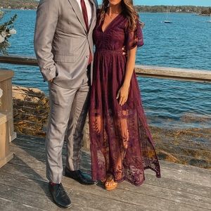 Altar's State Lace Maxi Dress